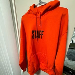 Justin Bieber World Tour Orange Hoodie